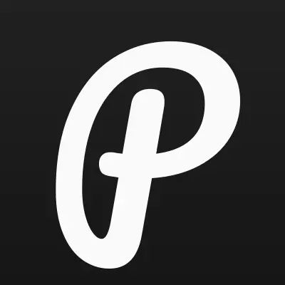 Pick Point, сеть пунктов выдачи товара, лого-визитка