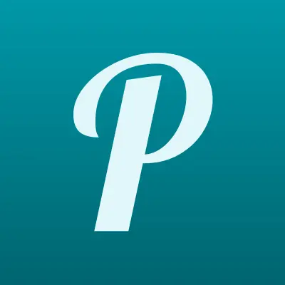 Pick Point, сеть пунктов выдачи товара, лого-визитка