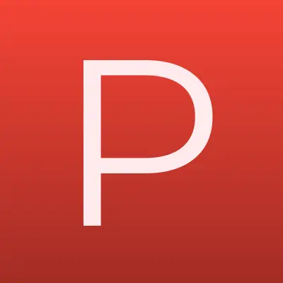 Pick Point, сеть пунктов выдачи товара, лого-визитка