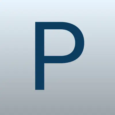 Pick Point, сеть пунктов выдачи товара, лого-визитка